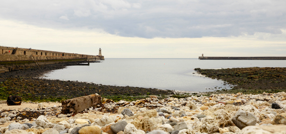 Tynemouth beach
