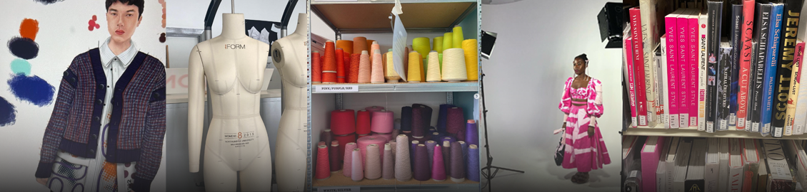 Collage of Fashion Design and Marketing facilities at Northumbria