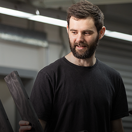 Academic Phillip Luscombe smiling 